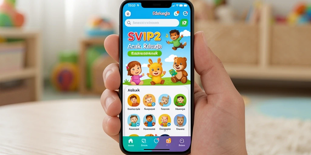 Tampilan edukatif SVIP2 dengan fungsi interaktif yang menarik.