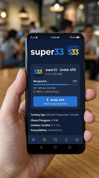 Panduan Lengkap Unduh dan Instal APK super33